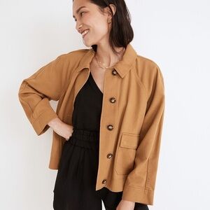 NWT Madewell Bankford Swing Chore Jacket XXS